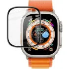Захисне скло Apple Watch 49 мм для Ultra 1/2/3 3D Full Glue P ммA/PET black