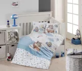 Комплект дитячої постільної білизни в ліжечко First Choice Baby 100х150 Бамбук Медведики