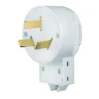 Вилка силова для електроплити 1-фазна СВ-У 32А, 2Р+Е 220V біла