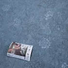 Вінілові шпалери на флізеліновій основі BN International Tailor 2 418422 Бірюзові Квіти (1 метр)