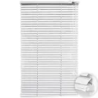 Жалюзі горизонтальні алюмінієві 25 мм 44x110 см Білі