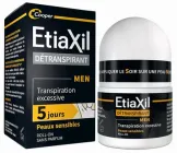 Антиперспірант кульковий чоловічий Etiaxil Men Deperspirant transpiration excessive 15 мл (3614810005581)