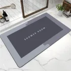 Килим для ванної Aquarius Суперпоглинаючий діатомітовий 50х80 см Сірий (59363576)