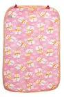 Клейонка-пелюшка для дівчинки рожева Сніговик 50*70 см Murat Baby (35588)
