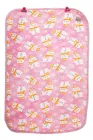 Клейонка-пелюшка для дівчинки рожева Сніговик 50*70 см Murat Baby (35587)