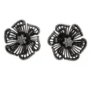 Золоті сережки з діамантами ES0617C_BBL