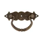 Ручка меблева ковані відкидна AMIG мод.1003, антична бронза (19227)