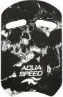 Дошка для плавання Aqua Speed Swirl Pullbuoy 61245 (162-05) Унісекс 43х28х3.6 см Чорно-біла (5905718612451)