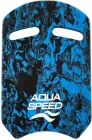 Дошка для плавання Aqua Speed Swirl Pullbuoy 61247 (162-10) Унісекс 43х28х3.6 см Синьо-чорна (5905718612475)