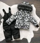 Дитячий зимовий комплект (куртка+штани) "Панда" 92-98см