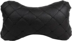 Подушка на підголовник EVAtech ECO 27 х 16 см Чорна з чорною ниткою (SPCRBB)