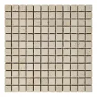 Мозаїка кам'яна KrimArt МКР-2СВ Пісковик Крем бежева 305x305x6 мм для фасаду колон терраси та спа (004125)