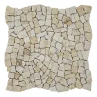 Мозаїка кам'яна KrimArt МКР-ХСВ Пісковик Голд бежева 305x305x6 мм для зони навколо води та інтер'єру (004128)