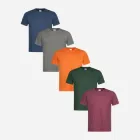 Набір футболок бавовняних чоловічих 5 шт