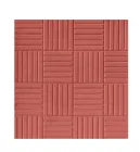 Плитка тротуарна Шахматка 30*30*3 червона Чернігів