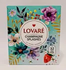 Пакетований бленд чорного та зеленого чаю Lovare Champagne Splashes 32 шт