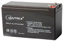 Акумуляторна батарея Matrix 12V 9Ah (NP9-12)