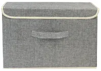 Ящик для зберігання з кришкою MBM HOME 28х29х44 см TH-07 L Light Gray