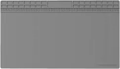 Теплоізоляційний силіконовий килимок TELIJIA TE-713 для паяння та ремонту техніки 700x400 мм Grey