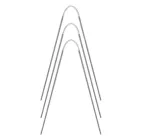 Спиці для в'язання на тросі шкарпеткові 5.0 мм (3 шт)