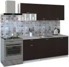 Кухня Roko Евеліна 180х200х60 см under the order Дуб Венге + Стільниця (20200046726)