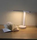 Настільна акумуляторна лампа з 2 рухомими світлодіодами