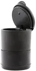 Попільничка EcoKraft APO13 з кришкою Чорна (6900514220304)