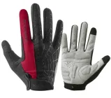 Вело рукавички повний палець RockBros S109-1 Spider павук (620448671) Чорно-Червоний M