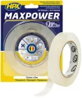 Стрічка двостороння акрилова HPX Maxpower 12 мм х 5 м Прозора (HT1205)