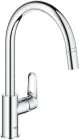 Змішувач кухонний GROHE QuickFix Start Flow 30569000 з висувним виливом
