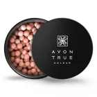Пудра-кульки, рум'яна в кульках, з ефектом сяйва, з сяйливим ефектом Avon True colour, illuminating face pearls 22 г