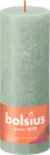 Свічка Bolsius Рустік стовпчик Shine 190 х 68 Нефрит (8717847154729)