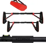 Турнік розсувний Cornix Elite+ 80-120 см Black/Red (XR-0294)