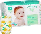 Підгузки Offspring Tangy Orange Розмір S 3-6 кг 48 шт (9355465008131)