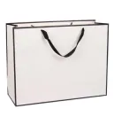 Подарунковий пакет "White and black", 40*12,5*30 см., ламінований картон