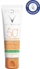 Сонцезахисний матувальний крем 3-в-1 Vichy Capital Soleil для жирної, проблемної шкіри обличчя SPF 50+ 50 мл (3337875695176)