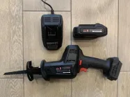 НАБІР! Пила шабельна акумуляторна (ПИЛА+акумулятор 2а - 1шт. + зарядний пристрій)