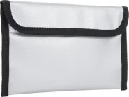 Вогнестійка сумка конверт для документів Supretto 38x28 см Сірий (8964-0001)