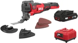 Промо-комплект багатофункціональний інструмент акумуляторний безщітковий, Skil 3650 CB XP + енергокомплект 3110 АА (акумулятор 2.5 А·год, зарядний пристрій) (11072400202)