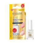 Засіб для регенерації нігтів із мікрочастинками золота Eveline Cosmetics 8в1 «Nail Therapy» 12 мл