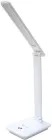Настільна лампа з акумулятором та павербанком Electro House 10Вт 700Лм 2700-6500К 4*1200мАч Біла (EH-TB-01W)