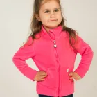 Кофта флісова на блискавці для дівчаток Trendy Tot 03-01379 рожевий 98 см (3 роки)