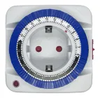 Розетка з таймером електро-механічна добова XON E-Tech SwitchTimer X231 16А 230В Біла (XSTLA012415W 7294)