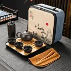 Дорожній набір для чайної церемонії 9 предметів FD-Р0016