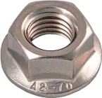 Гайка з фланцем snapt DIN 6923, нержавіюча сталь A2 M10 уп. 50 шт (03011200534)