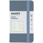 Книга записна Axent Partner 95х140 мм сіра 8301-62-A