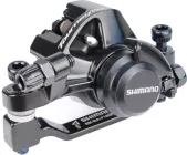 Дискові гальма перед. Shimano 180 мм BR-TX805 комплект Чорні (03262)
