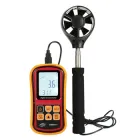 Анемометр-термометр 0,8-45м/с, -10-45°C 14,5x7,2x3,5 см Benetech Різнокольоровий 000270716