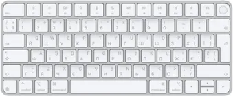 Клавіатура бездротова Apple Magic Keyboard with Touch ID UA Bluetooth/USB-C White (MXCK3UA/A)