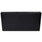 Чорний сталевий радіатор Warm Well 500*800 мм із нижнім підключенням